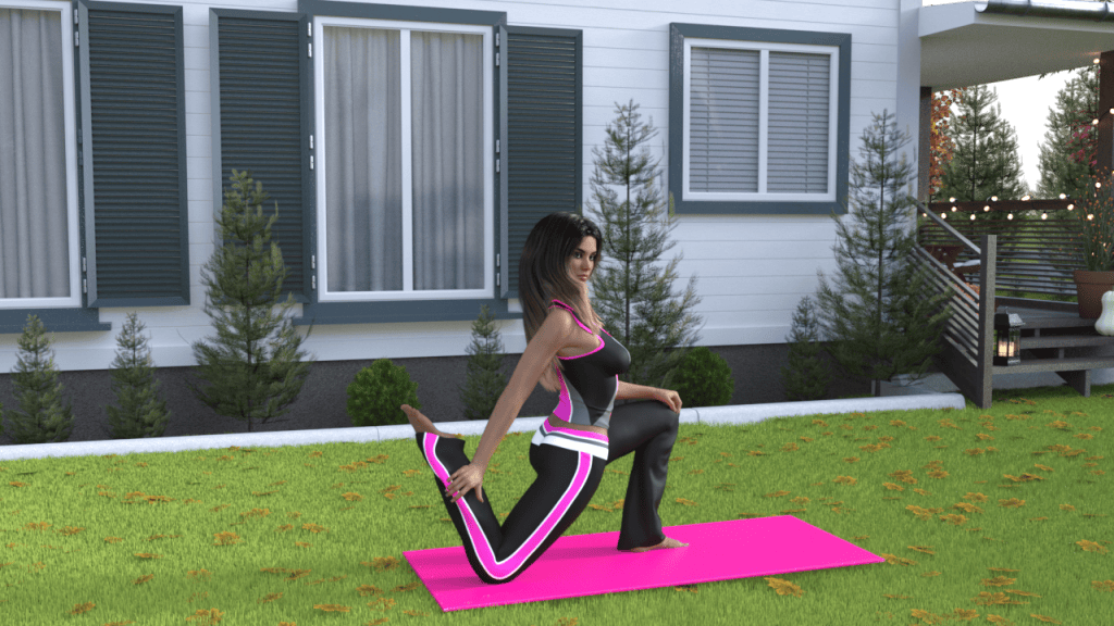 Fitness 3d poses