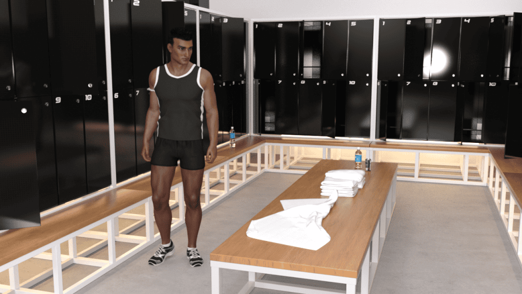 Runner outfit clothes daz3d