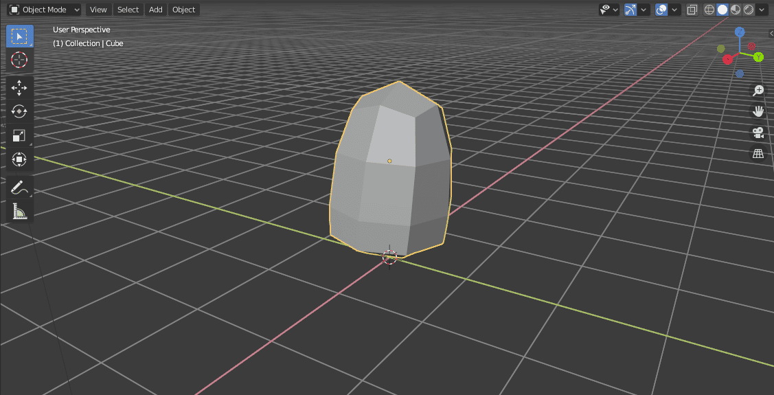 3d model object mode among us blender