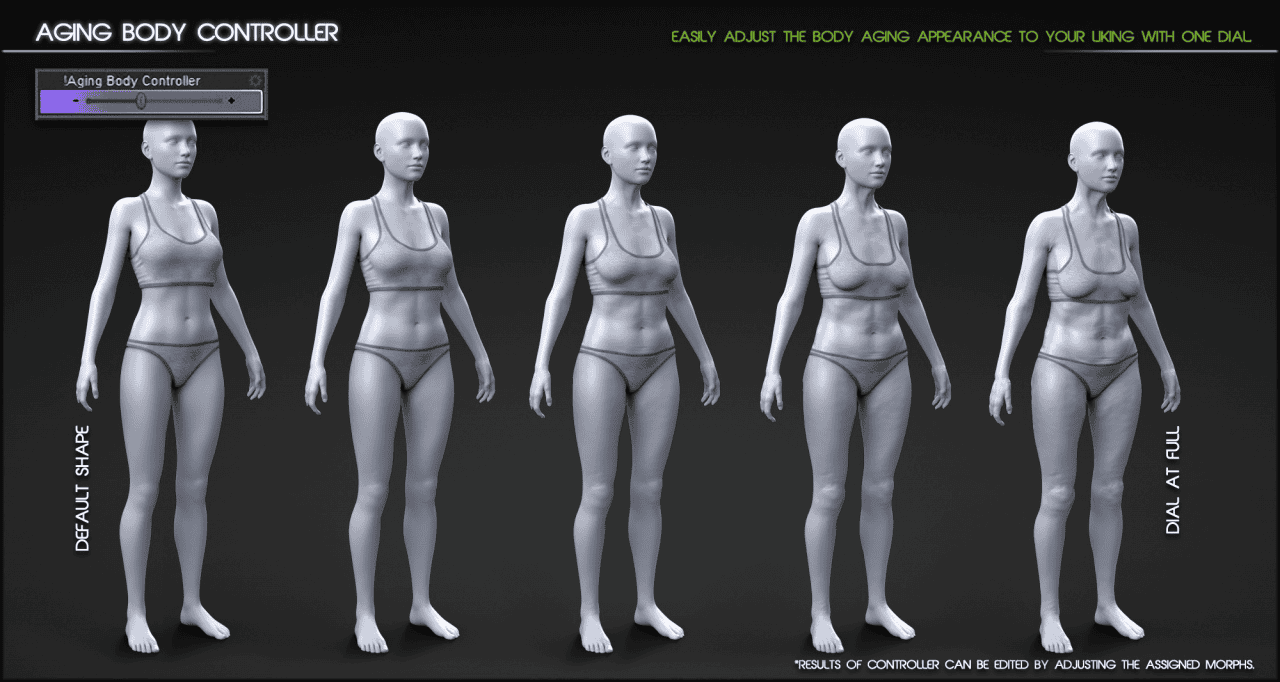 aging morphs for genesis 3 females