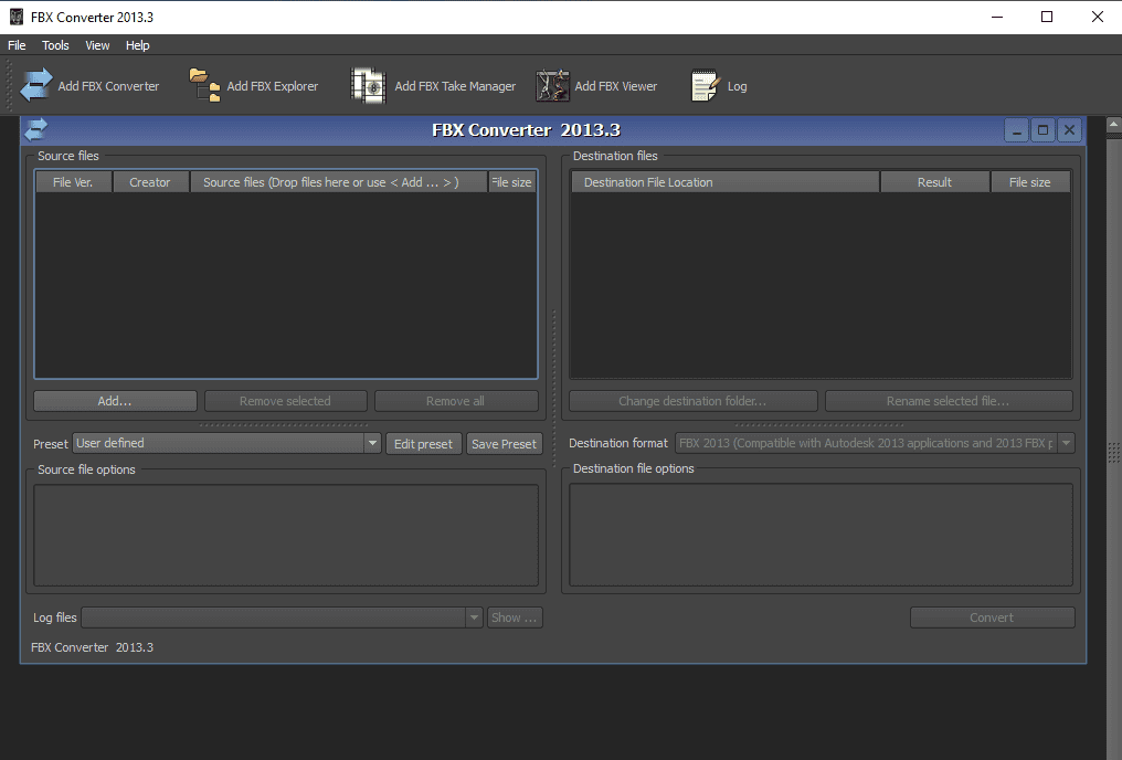 autodesk 3d converter overview used for fbx to daz3d import