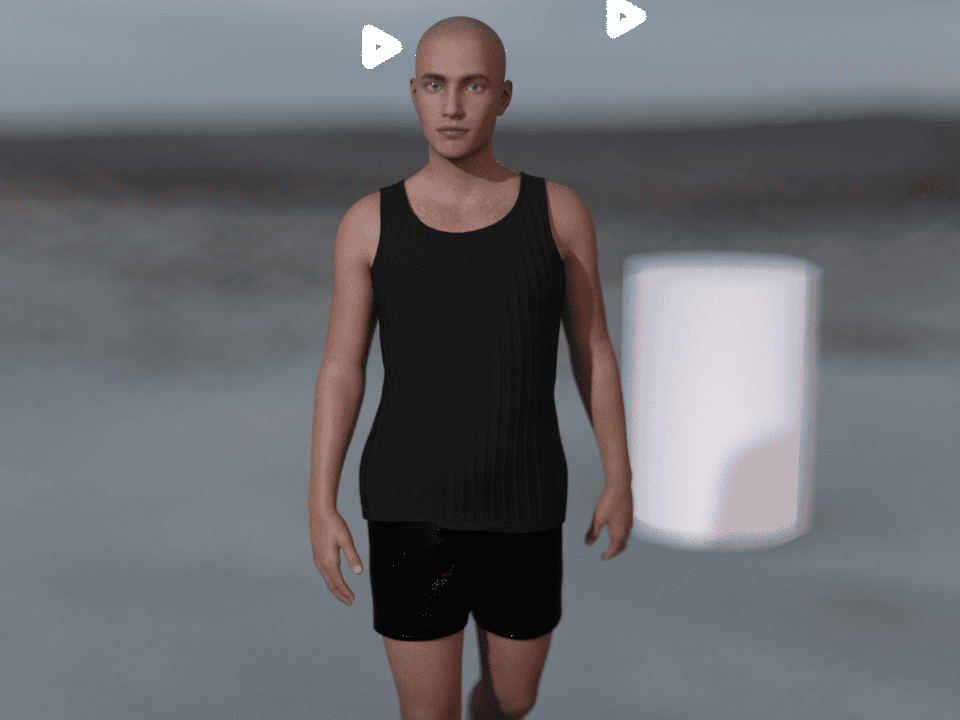 blade DOF camera daz