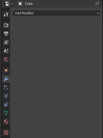 blender add modifier