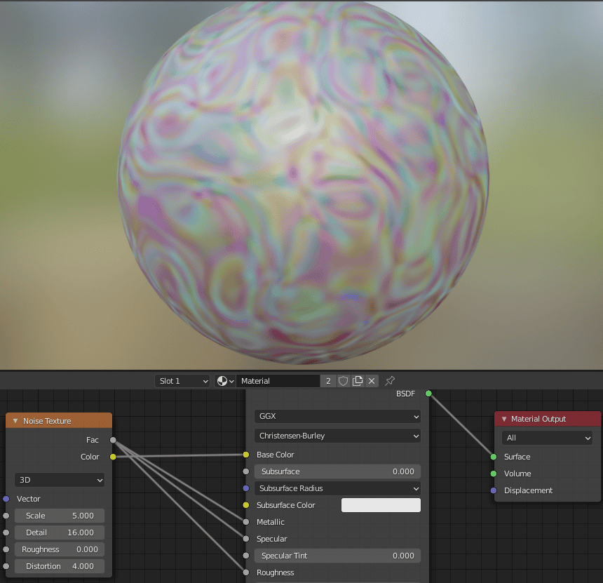 blender adding node texture