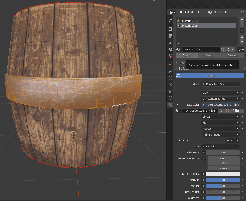 blender adding second image