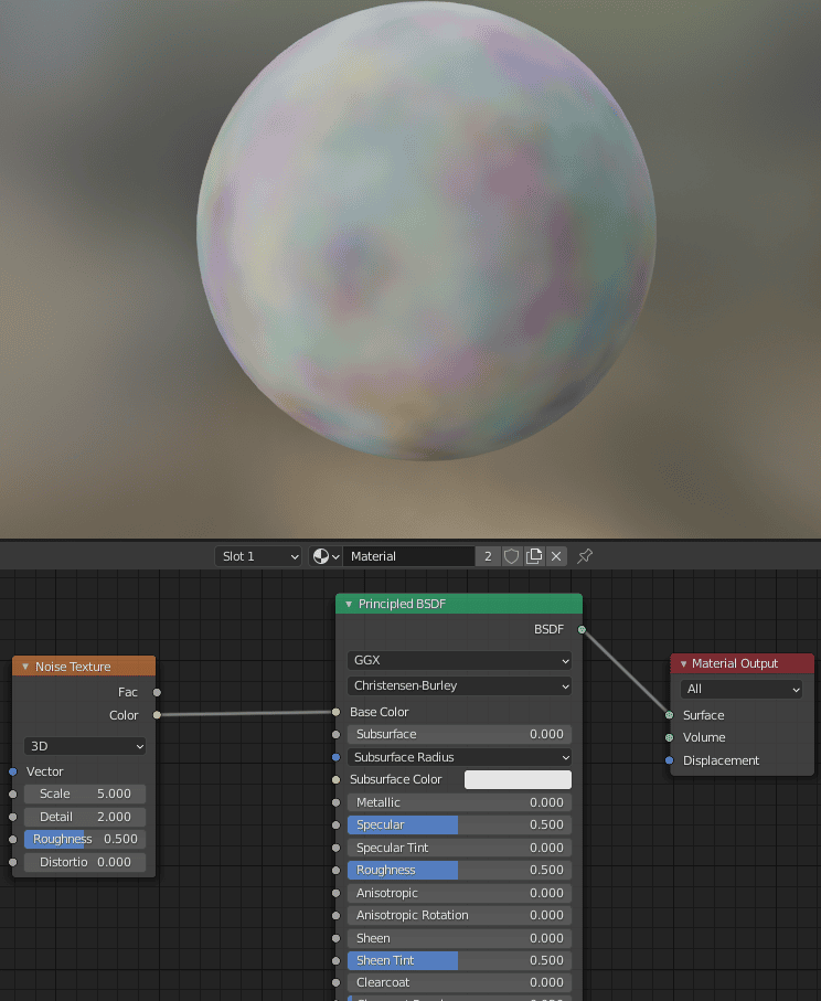 blender adding texture node