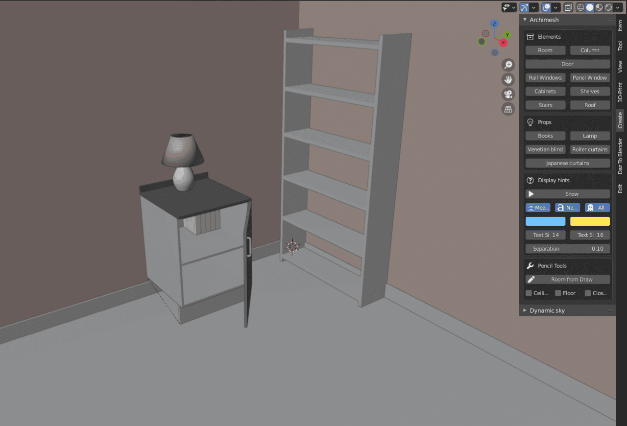 blender addons archimesh