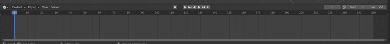 blender animate timeline