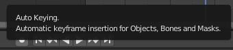 blender animation auto keying overriding keyframes