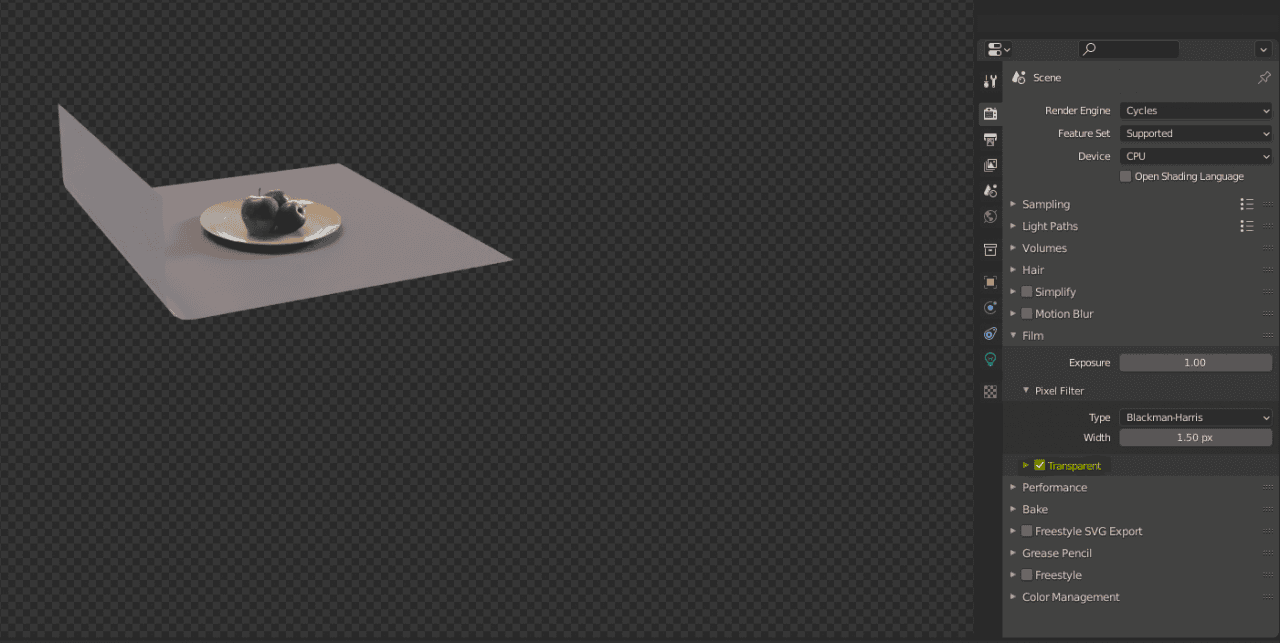 blender background hdri