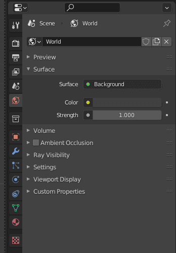 blender background lighting