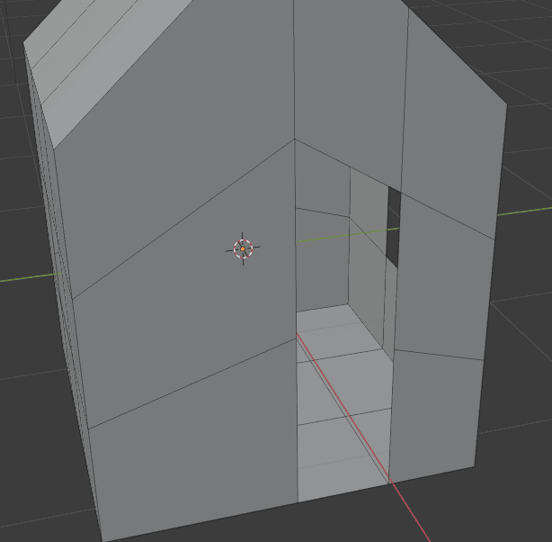 blender basics creating door