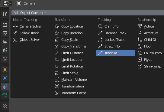 blender camera track to
