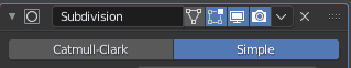 blender catmull clark