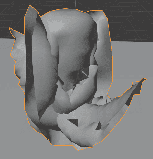 blender cloth self collision