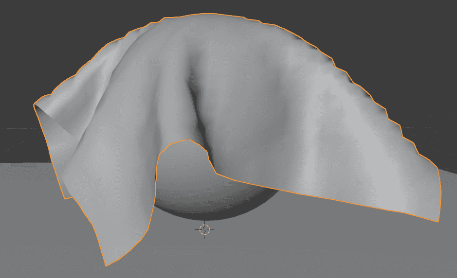 blender cloth vertex mass