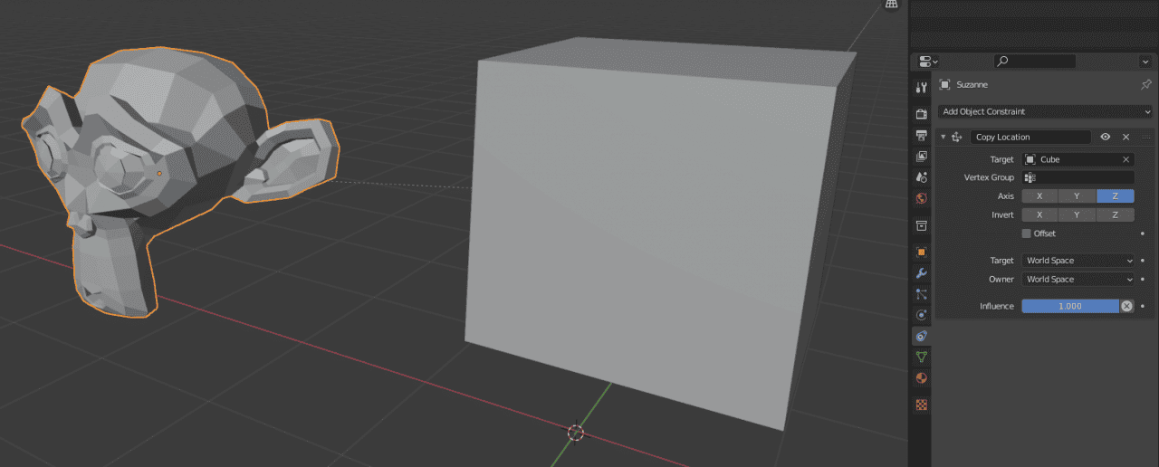 blender constraints copy location