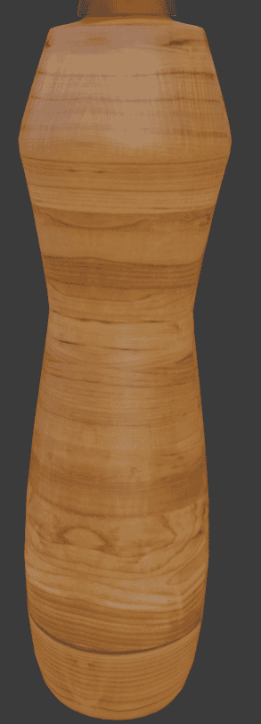 blender cube projection