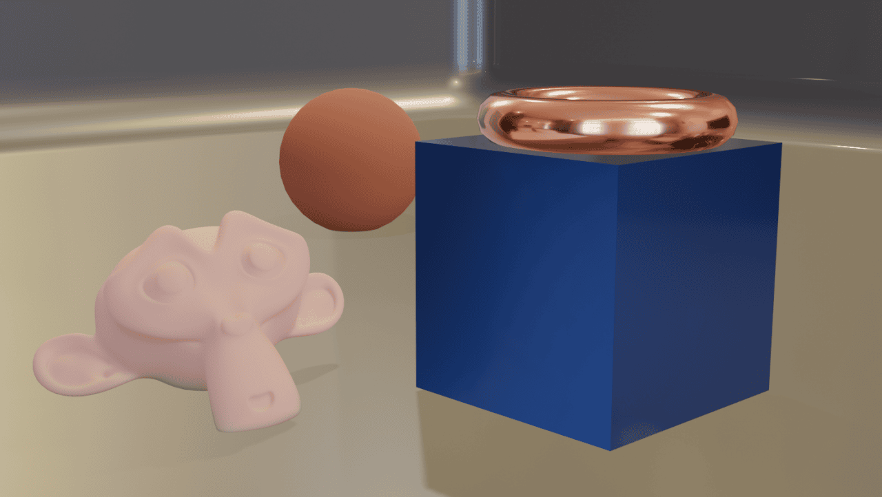 blender default eevee render