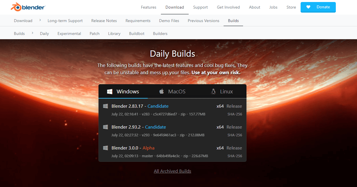 blender download free