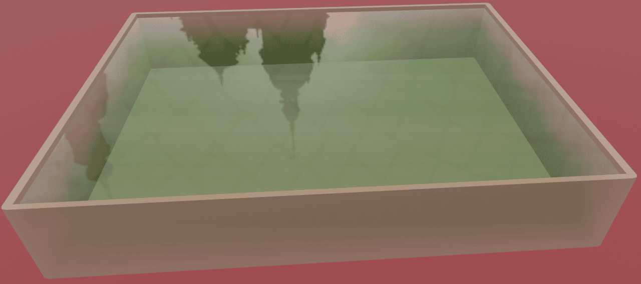 blender eevee liquid material