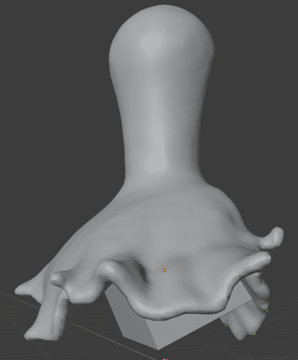 blender effector liquid simulation