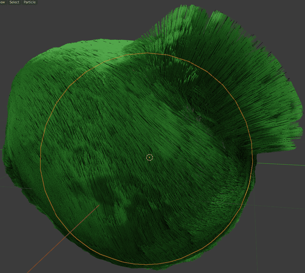 blender hair add brush