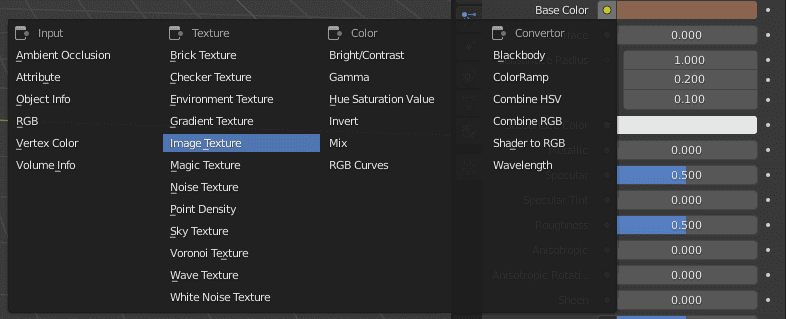 blender image texture
