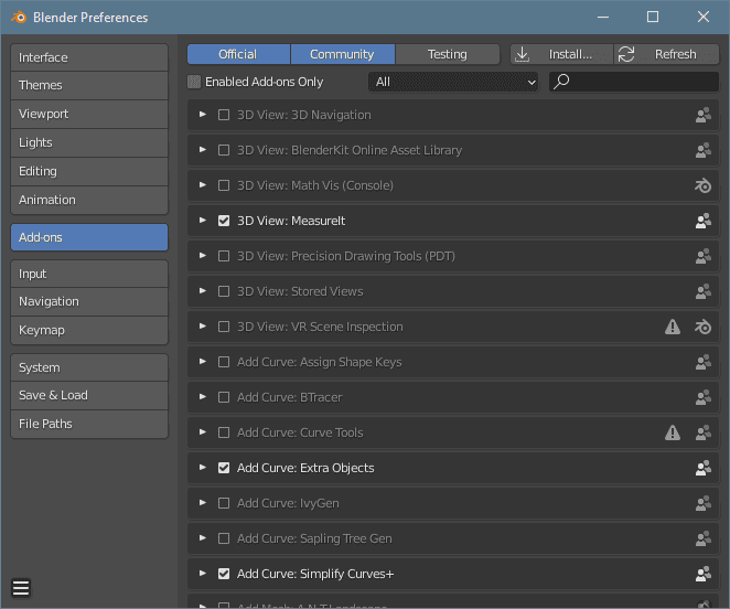blender is free add on