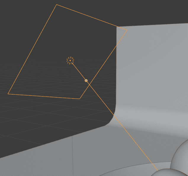 blender lighting area