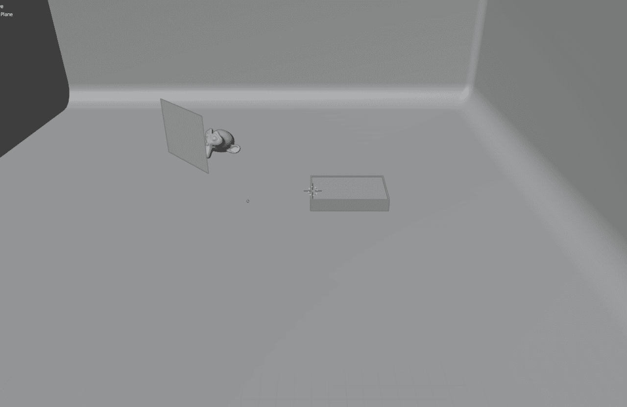 blender liquid and glass scene