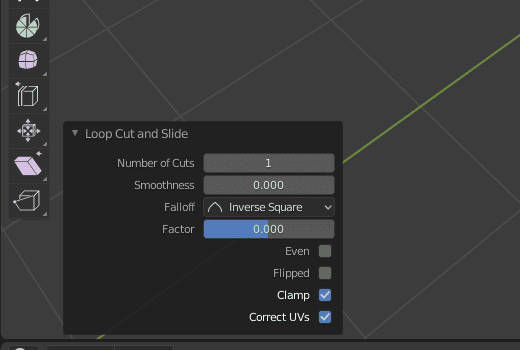 blender loop cut number of cuts