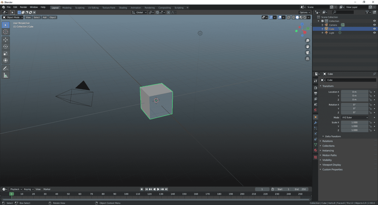 blender maya interface