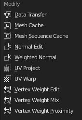 blender modifiers modify