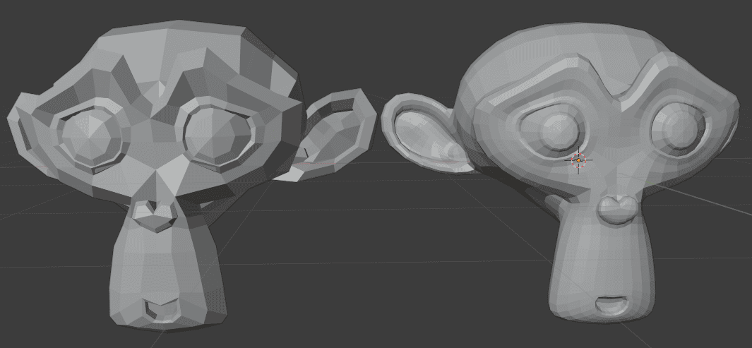 blender modifiers subdivision surface