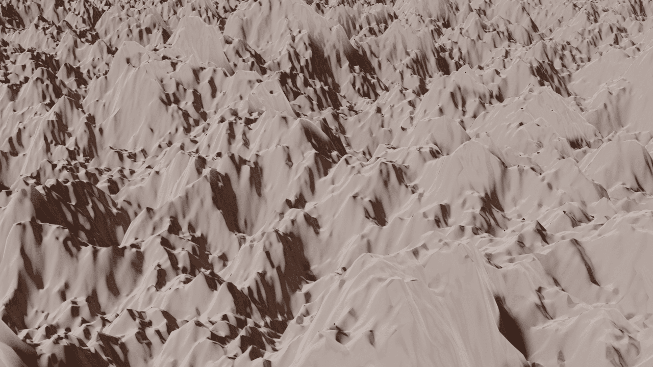 blender procedural displacement render