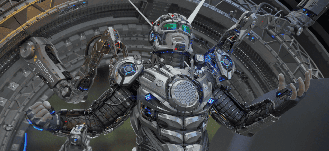 blender procedural render eevee