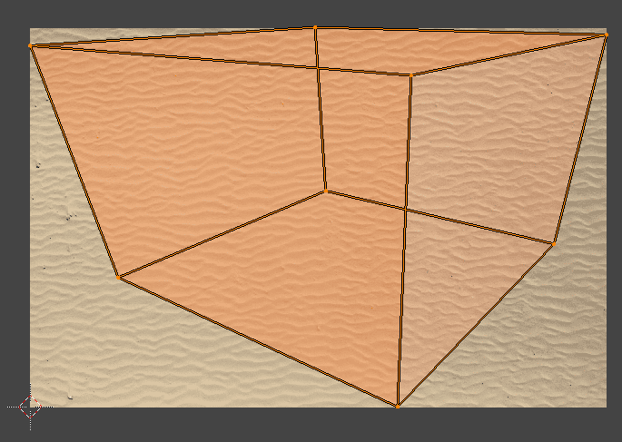 blender project from view bounds