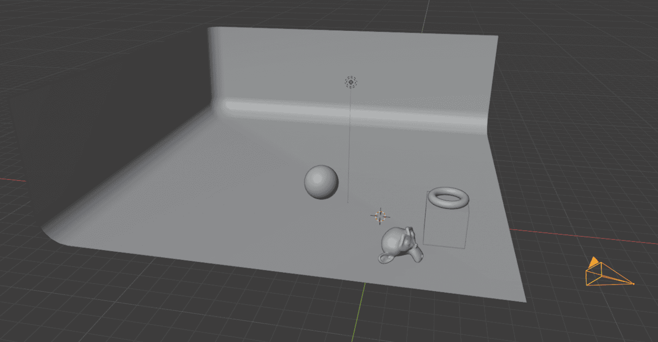 blender rendering scene