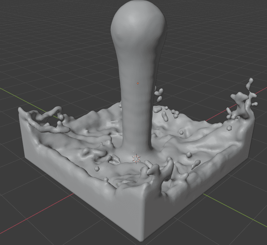 blender resolution division fluid