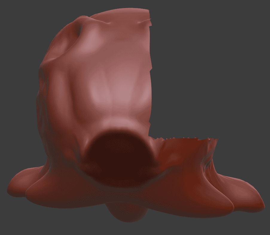 blender sculpting box hide