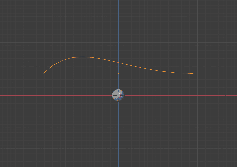 blender smoke effect uv sphere bezier curve