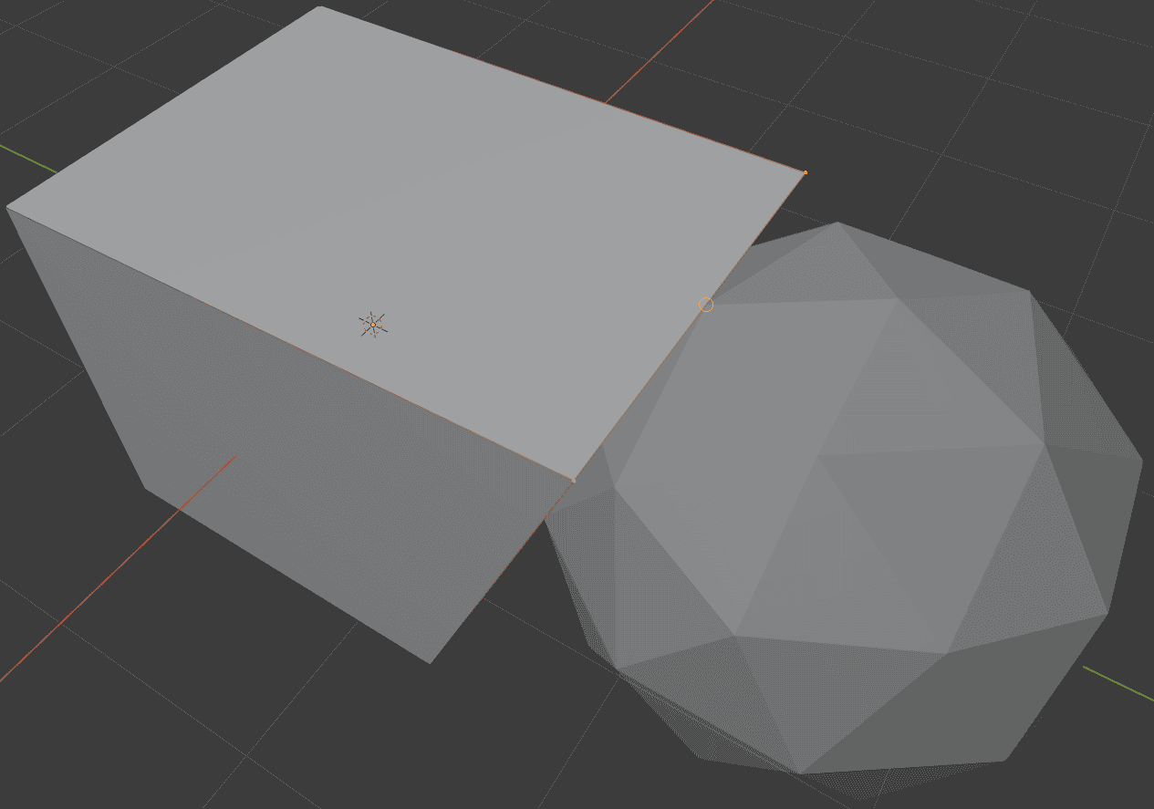 blender snap with center
