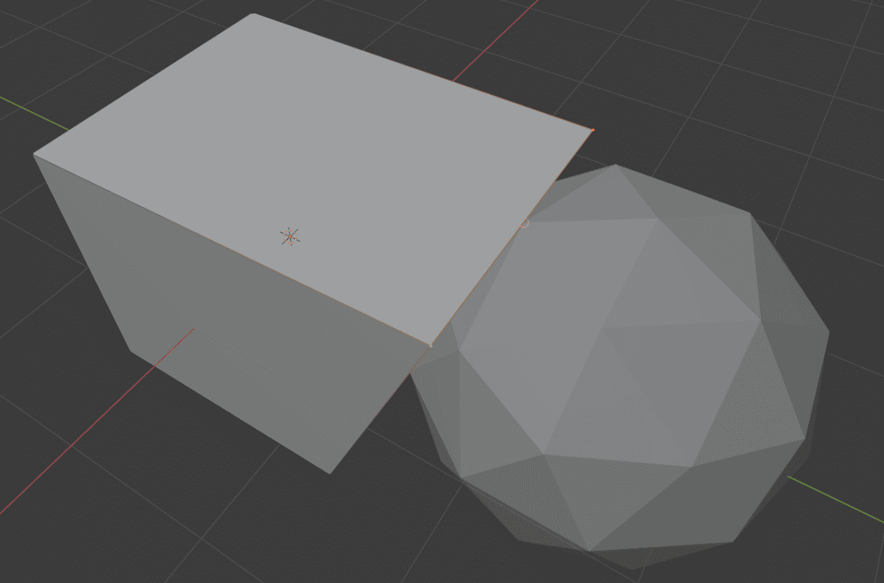 blender snap with median