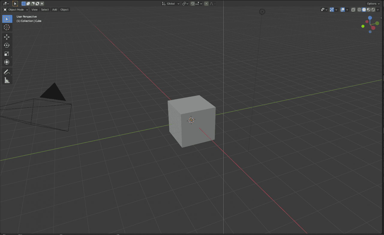 blender split interface