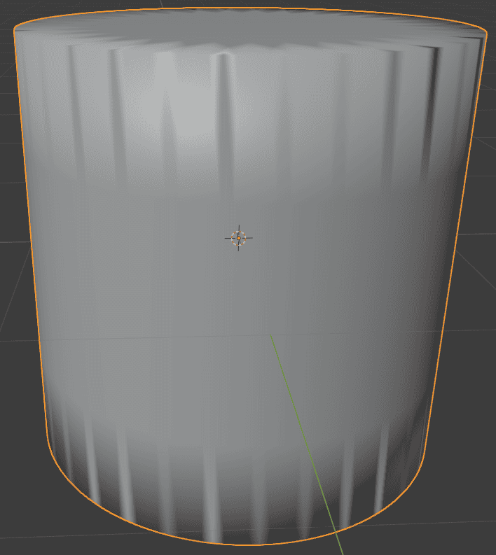 blender subdivision modifier edge crease