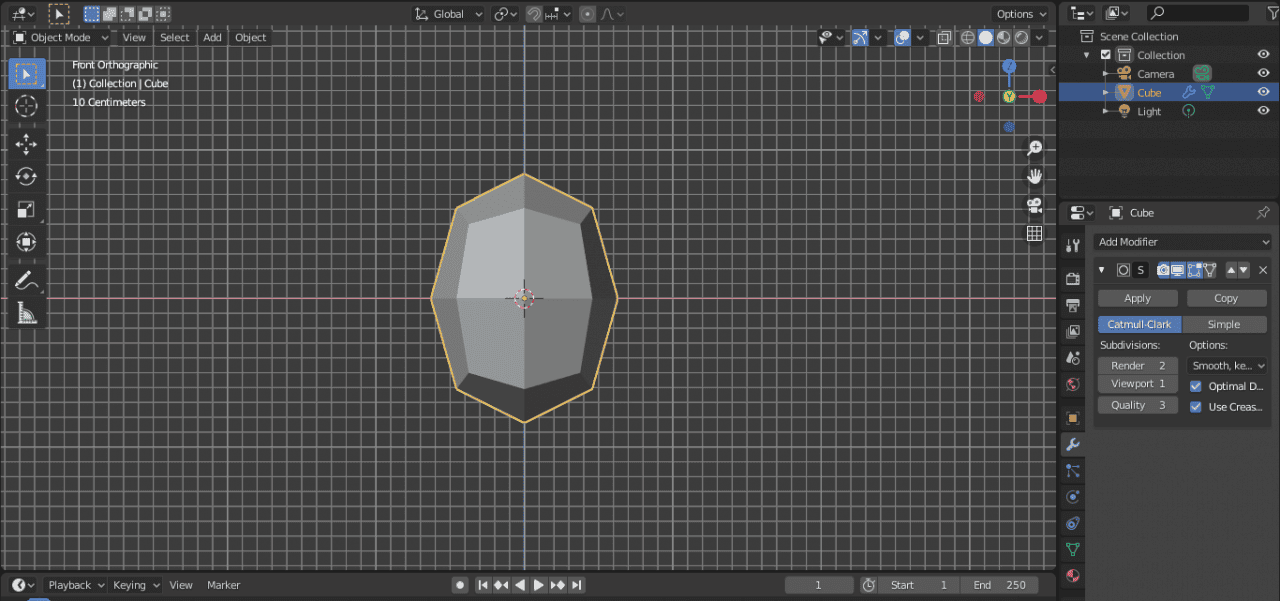 blender subdivision surface modifier among us 3d model