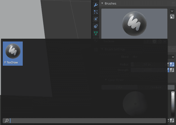 blender texture paint brushes