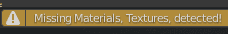 blender texture paint missing materials