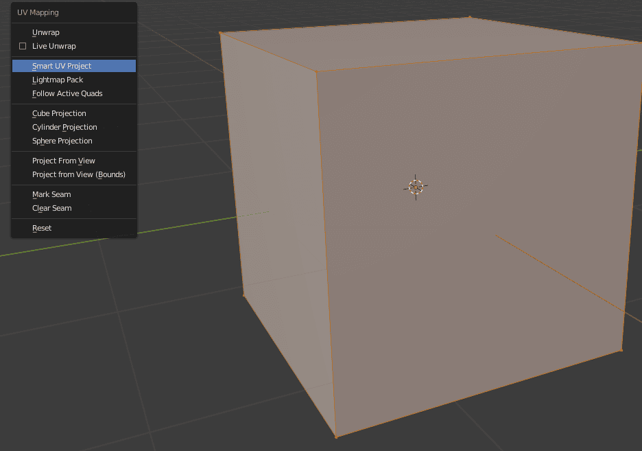 blender texture paint smart uv project